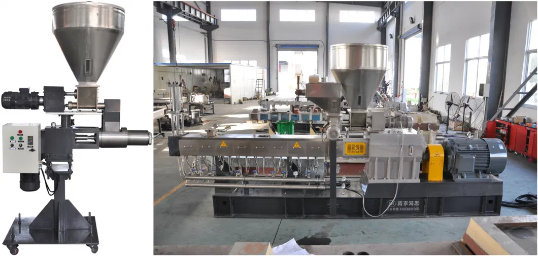 Gravimetric Feeder for Liquid Material Applied to Plastic Pellets in Extrusion Processes
