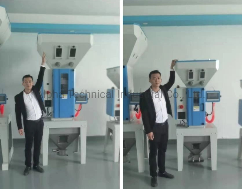 China Doser and Mixer Gravimetric Blender of Polyethylene Granules for Extrusion Laminating Machine
